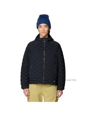 Stretchdown Light Hooded Down Jacket Quilted Puffer